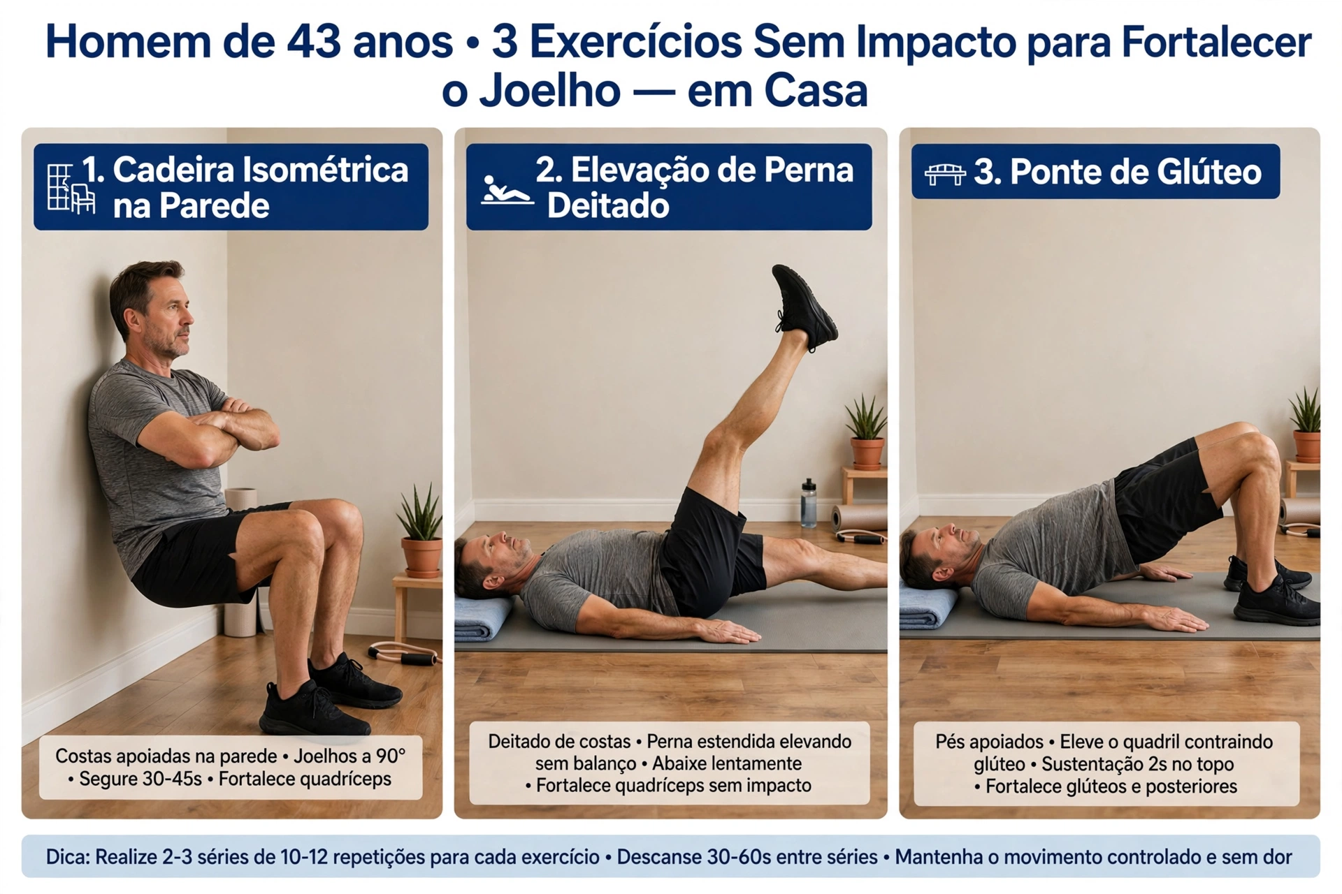 treino fortalecimento das pernas e joelho